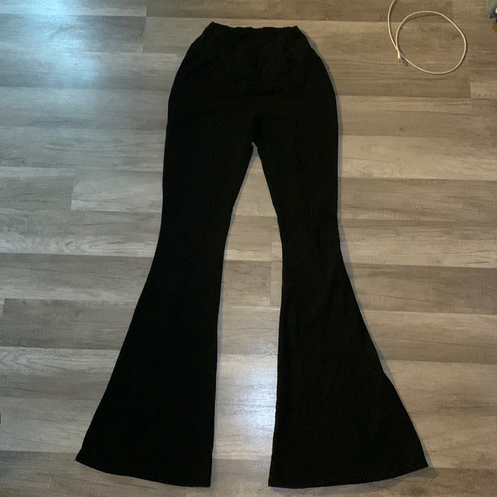 Flared leggings